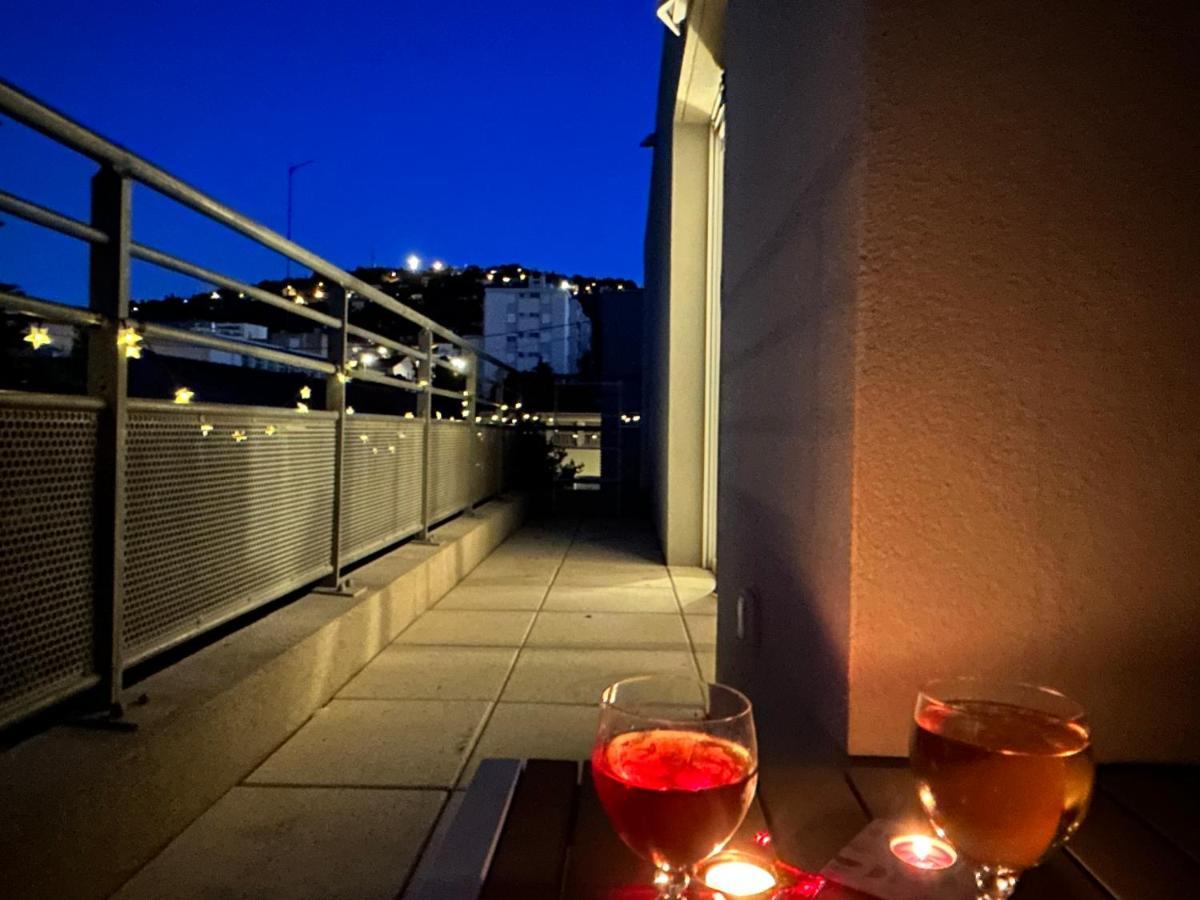 Nautilus Joli T3 Appartement Terrasse Climatisation Sete Bagian luar foto