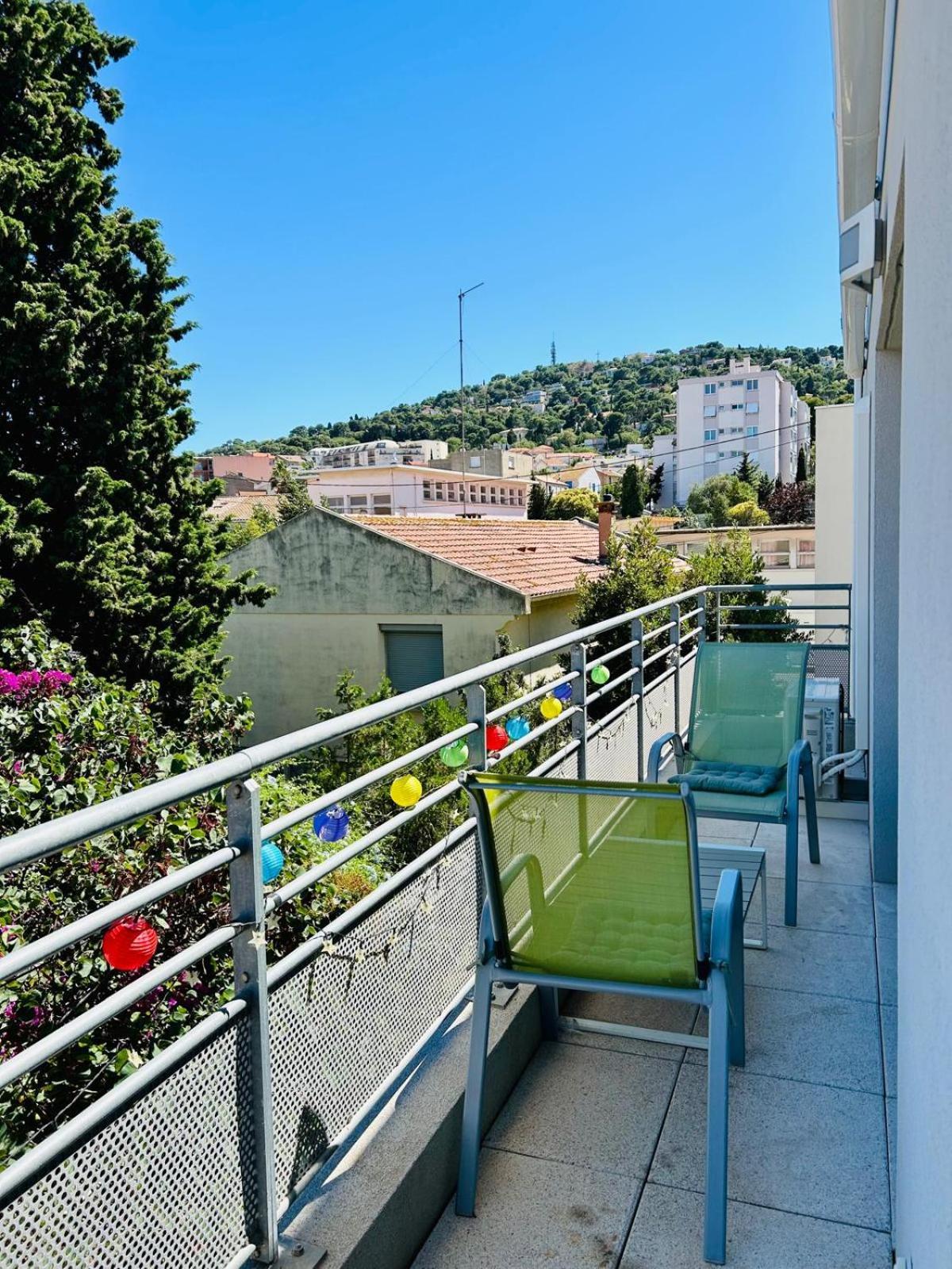 Nautilus Joli T3 Appartement Terrasse Climatisation Sete Bagian luar foto